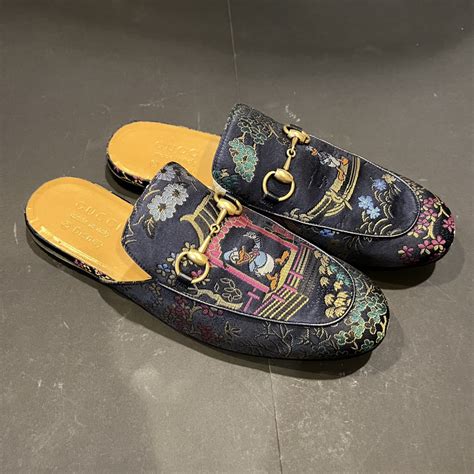 Sandali Gucci in Tela Marrone taglia 36 EU .